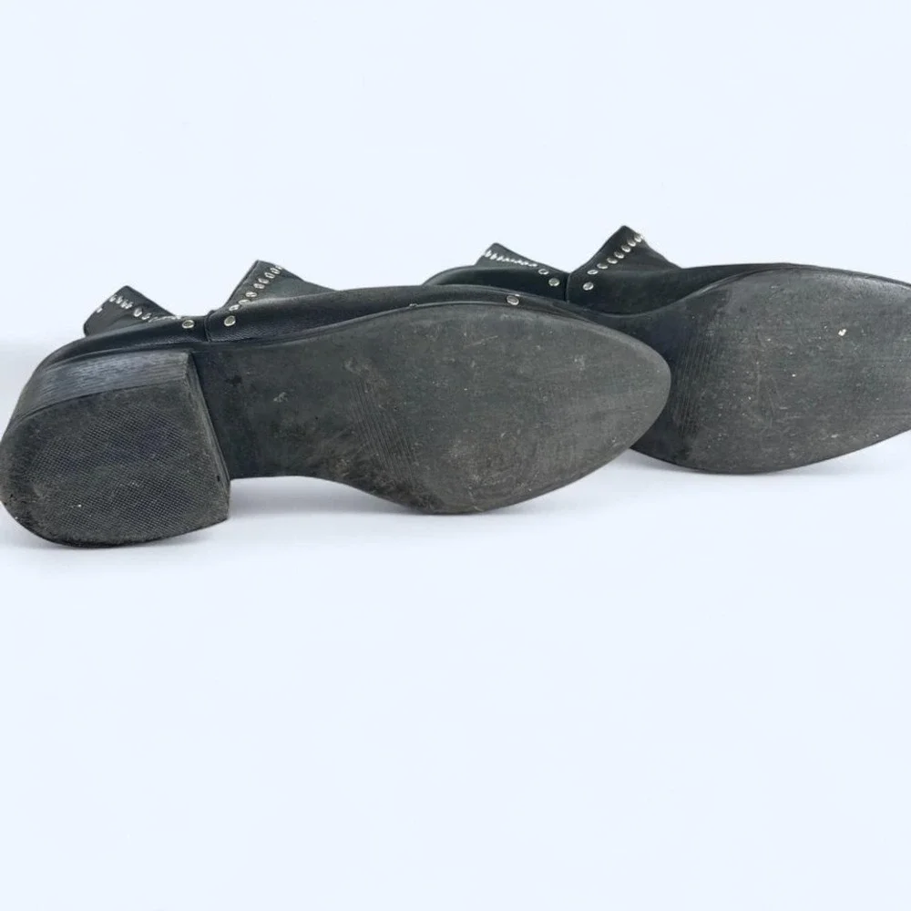 Black Steve Madden ankle boots with studs - Picture 3 of 4